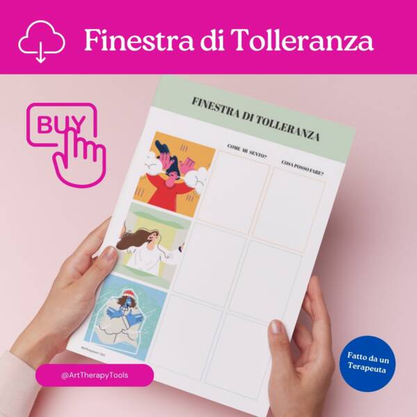 PDF stampabile. Fogli di lavoro: "Finestra di Tolleranza". Gestione degli stati di IperArousal e IpoArousal - immagine 8